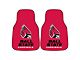 Carpet Front Floor Mats with Ball State University Logo; Red (Universal; Some Adaptation May Be Required)
