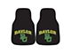 Carpet Front Floor Mats with Baylor University Logo; Black (Universal; Some Adaptation May Be Required)