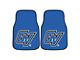 Carpet Front Floor Mats with Grand Valley State University Logo; Blue (Universal; Some Adaptation May Be Required)
