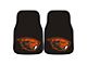 Carpet Front Floor Mats with Oregon State University Logo; Black (Universal; Some Adaptation May Be Required)