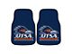 Carpet Front Floor Mats with University of Texas-San Antonio Logo; Navy (Universal; Some Adaptation May Be Required)