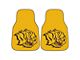Carpet Front Floor Mats with University of UAPB Logo; Yellow (Universal; Some Adaptation May Be Required)