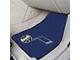 Carpet Front Floor Mats with Utah Jazz Logo; Navy (Universal; Some Adaptation May Be Required)