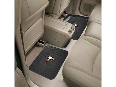 Molded Rear Floor Mats with Anderson Indiana Logo (Universal; Some Adaptation May Be Required)