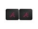 Molded Rear Floor Mats with Atlanta Braves Logo (Universal; Some Adaptation May Be Required)