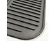 Molded Rear Floor Mats with Chicago Cubs Logo (Universal; Some Adaptation May Be Required)