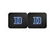 Molded Rear Floor Mats with Duke University Logo (Universal; Some Adaptation May Be Required)