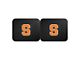 Molded Rear Floor Mats with Syracuse University Logo (Universal; Some Adaptation May Be Required)