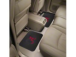 Molded Rear Floor Mats with University of Alabama Logo (Universal; Some Adaptation May Be Required)