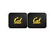 Molded Rear Floor Mats with University of California Logo (Universal; Some Adaptation May Be Required)
