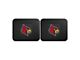 Molded Rear Floor Mats with University of Louisville Logo (Universal; Some Adaptation May Be Required)