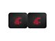 Molded Rear Floor Mats with Washington State University Logo (Universal; Some Adaptation May Be Required)