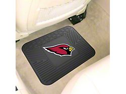 Utility Mat with Arizona Cardinals Logo; Black (Universal; Some Adaptation May Be Required)