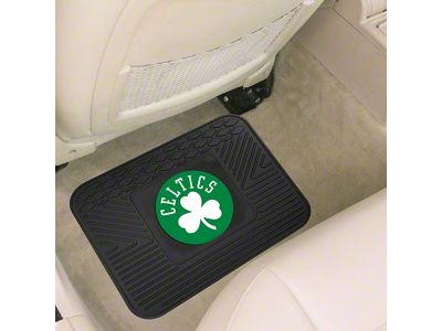 Utility Mat with Boston Celtics Logo; Black (Universal; Some Adaptation May Be Required)