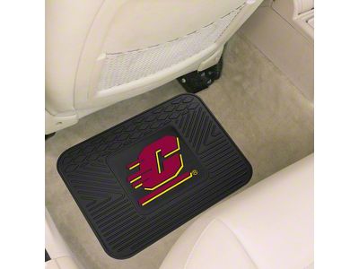 Utility Mat with Central Michigan University Logo; Black (Universal; Some Adaptation May Be Required)