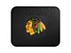 Utility Mat with Chicago Blackhawks Logo; Black (Universal; Some Adaptation May Be Required)