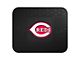 Utility Mat with Cincinnati Reds Logo; Black (Universal; Some Adaptation May Be Required)