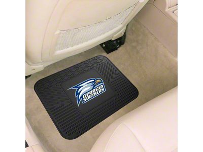 Utility Mat with Georgia Southern University Logo; Black (Universal; Some Adaptation May Be Required)