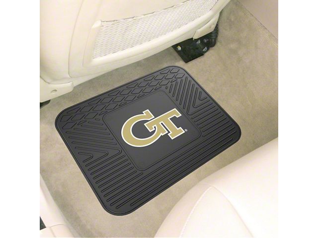 Utility Mat with Georgia Tech Logo; Black (Universal; Some Adaptation May Be Required)