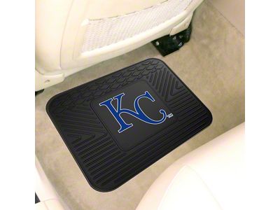 Utility Mat with Kansas City Royals Logo; Black (Universal; Some Adaptation May Be Required)