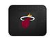 Utility Mat with Miami Heat Logo; Black (Universal; Some Adaptation May Be Required)