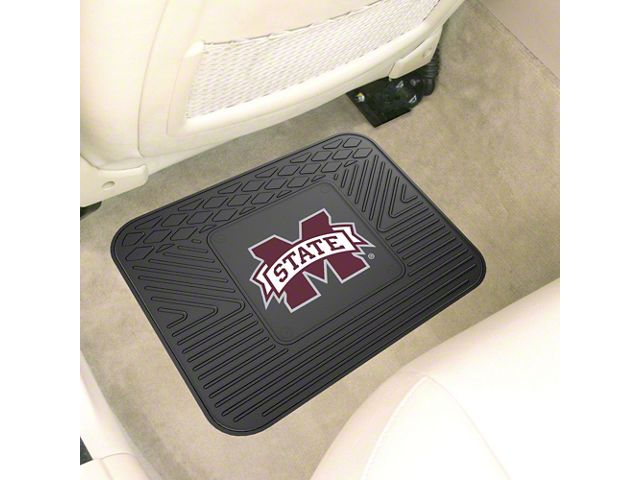 Utility Mat with Mississippi State University Logo; Black (Universal; Some Adaptation May Be Required)