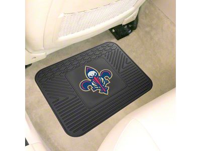 Utility Mat with New Orleans Pelicans Logo; Black (Universal; Some Adaptation May Be Required)