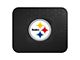 Utility Mat with Pittsburgh Steelers Logo; Black (Universal; Some Adaptation May Be Required)