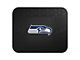 Utility Mat with Seattle Seahawks Logo; Black (Universal; Some Adaptation May Be Required)