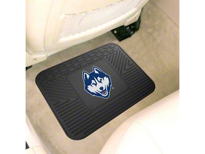 Utility Mat with University of Connecticut Logo; Black (Universal; Some Adaptation May Be Required)