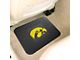 Utility Mat with University of Iowa Logo; Black (Universal; Some Adaptation May Be Required)