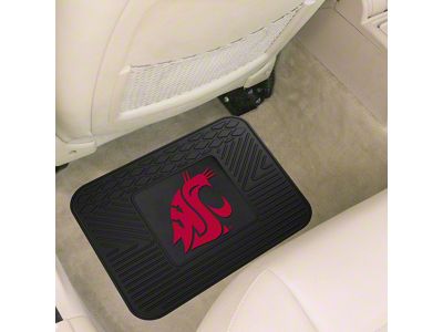 Utility Mat with Washington State University Logo; Black (Universal; Some Adaptation May Be Required)