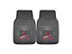 Vinyl Front Floor Mats with St. Louis Cardinals Logo; Black (Universal; Some Adaptation May Be Required)