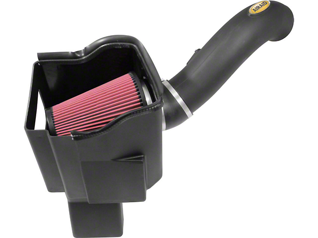 Airaid MXP Series Cold Air Intake with Red SynthaFlow Oiled Filter (17-19 6.6L Duramax Sierra 2500 HD)