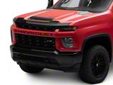 Aeroskin Hood Protector; Dark Smoke (20-26 Silverado 2500 HD)