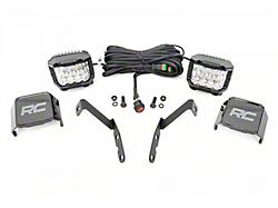 Rough Country 3-Inch Osram Wide Angle Series LED Ditch Light Kit (07-13 Silverado 1500)
