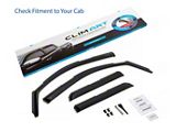 in-Channel Window Deflectors (15-19 Silverado 2500 HD Double Cab)