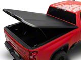 Elite Hinged Tonneau Cover; Black Textured (20-26 Silverado 2500 HD w/ 6.90-Foot Standard Box)