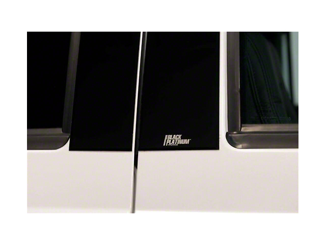 Putco Black Platinum Pillar Posts (20-23 Silverado 2500 HD Double Cab, Crew Cab)