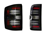 Morimoto XB LED Tail Lights; Black Housing; Smoked Lens (15-19 Silverado 2500 HD w/ Factory Halogen Tail Lights)
