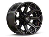 4Play 4P80R Brushed Black 8-Lug Wheel; 20x9; 0mm Offset (11-14 Silverado 2500 HD)