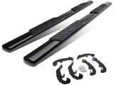 5-Inch Nerf Side Step Bars; Black (20-26 Silverado 2500 HD Double Cab)