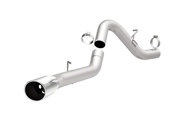 Magnaflow 4-Inch PRO DPF Series Single Exhaust System with Polished Tip; Side Exit (11-13 6.6L Duramax Silverado 2500 HD)