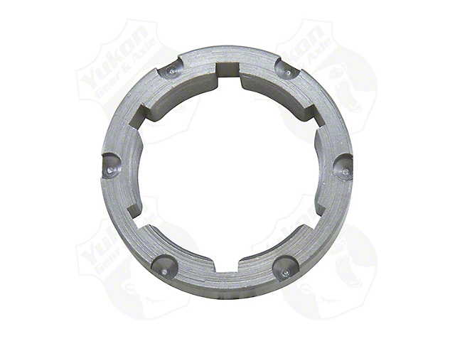 Yukon Gear Spindle Nut; Rear; 1.935-Inch Inside Diameter; 6-Hole (07-12 Sierra 2500 HD)