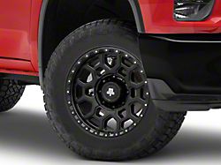 Mammoth Hunter Satin Black Satin Black 8-Lug Wheel; 20x9; 0mm Offset (20-26 Silverado 2500 HD)