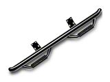 N-Fab Cab Length Nerf Side Step Bars; Gloss Black (20-26 Silverado 2500 HD Crew Cab)