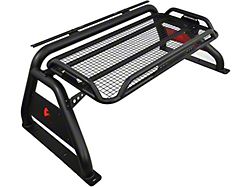 Roll Bar; Black; 4-Inch Tubing; 150-Pound Weight Capacity; Can Accommodate Up to 50-Inch LED Light Bar (03-22 RAM 2500)