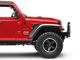 Barricade Tubular Front Bumper with Winch Cutout; Textured Black (18-24 Jeep Wrangler JL)