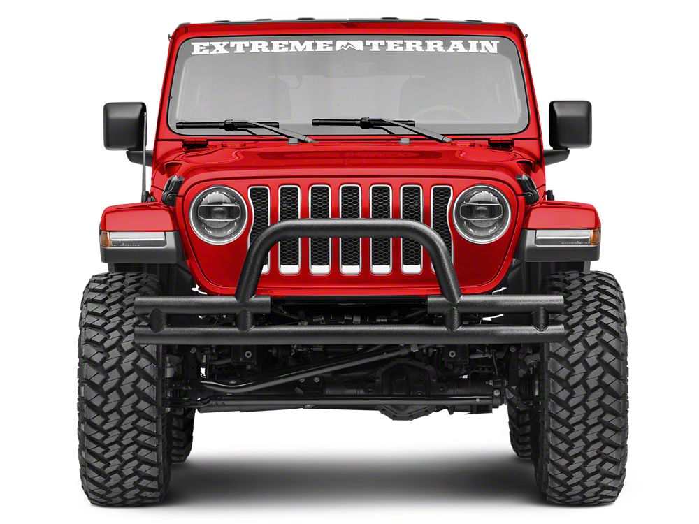 Barricade Battalion Stubby Front Bumper (18-24 Jeep Wrangler JL) –  Barricade Offroad