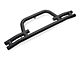 Barricade Tubular Front Bumper with Winch Cutout; Textured Black (18-24 Jeep Wrangler JL)